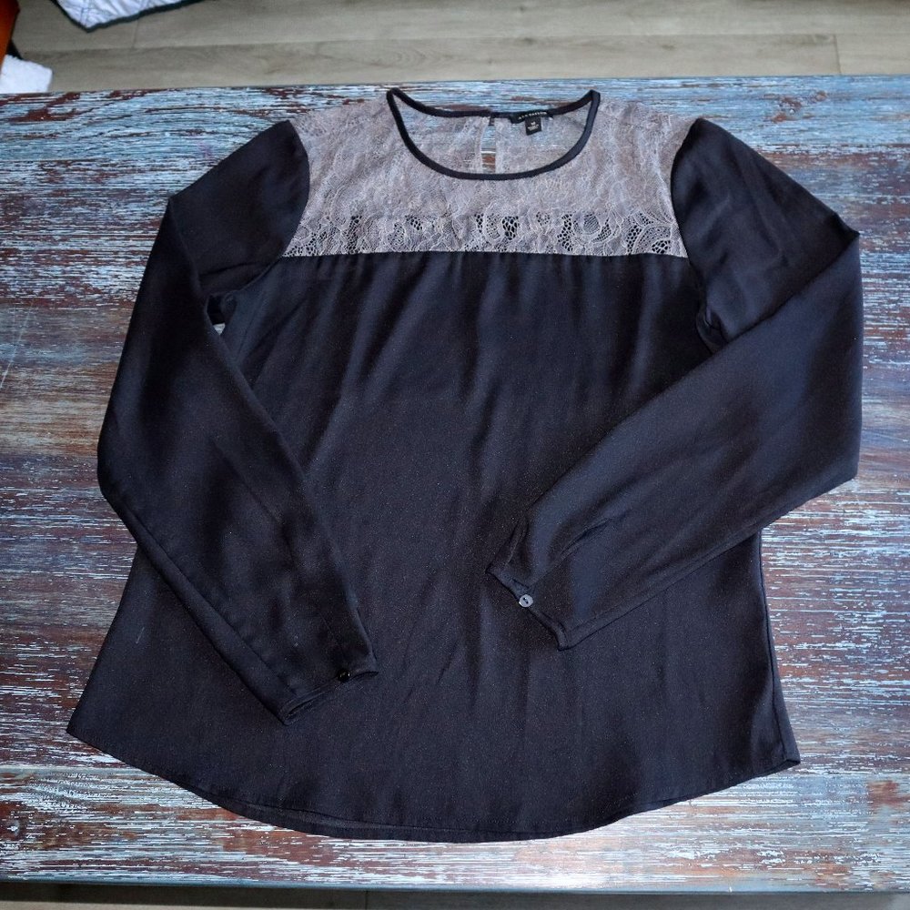 Ann Taylor Sheer Blouse